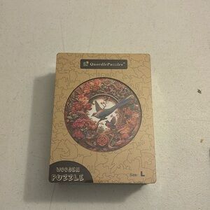 ❤️🆕 Large BIRD AND BLOOM WOODEN JIGSAW PUZZLE